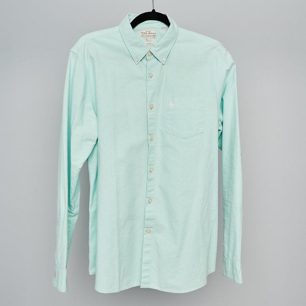 JACK WILLS WADSWORTH PLAIN OXFORD SHIRT